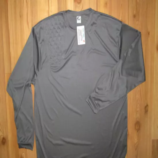 2XL RH Trap Pad CHARCOAL Long Sleeve Moisture Wicking Shooting Tee C2 Sport 