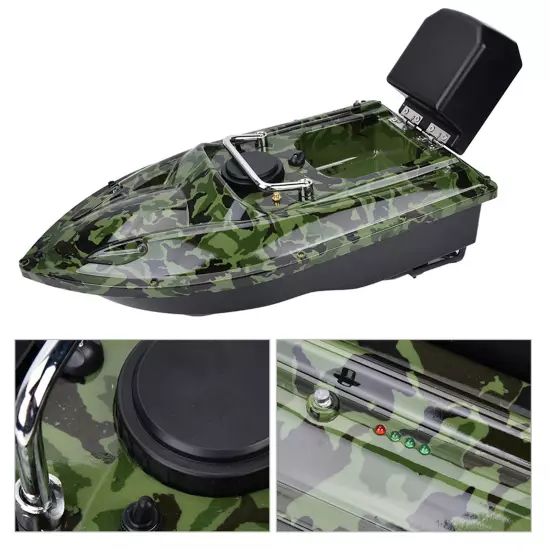 (US)RC 600m Remote Control Wireless Fishing Lure Bait Boat Fish Finder FB