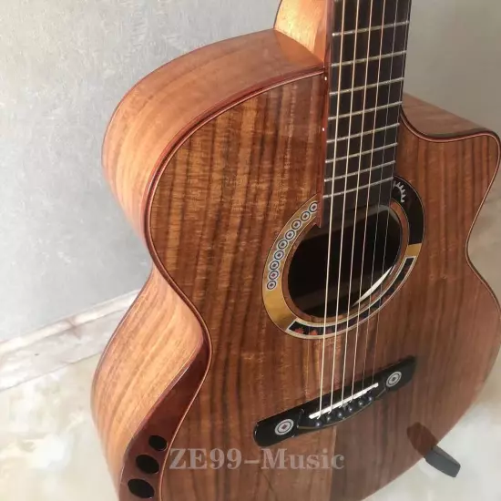 Merida Venus 41 inch KOA acoustic guitar, high-quality cutaway guitar