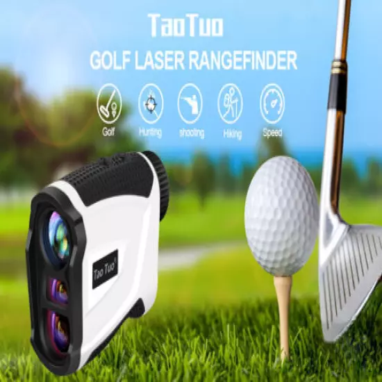 Golf Rangefinder Laser Range Finder with Slope for Golfing by Tao Tuo