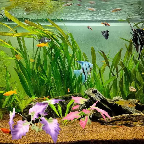 Artificial Plants Fish Tank Aquarium Grass Water Weeds Simulation Grass Decor F4