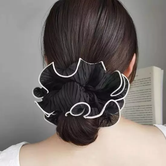 Women Ladies Handmade Extra Large Hair Scrunchie Elastic Hair Tie Bobble Gifts ➳