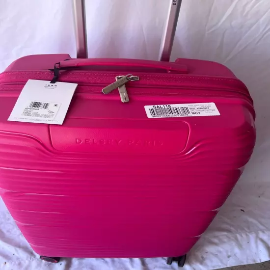 New DELSEY NEW Dune 25" Expandable Spinner Luggage Hardcase 25" Hot Pink