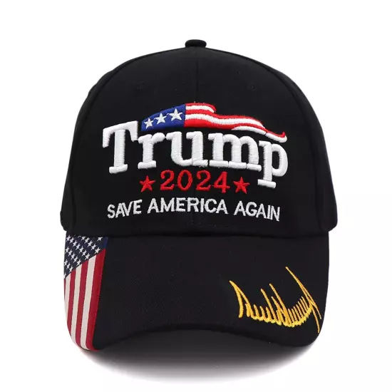 TRUMP 2024 Save America Take America Back HAT Embroidered Donald Trump Hat Cap