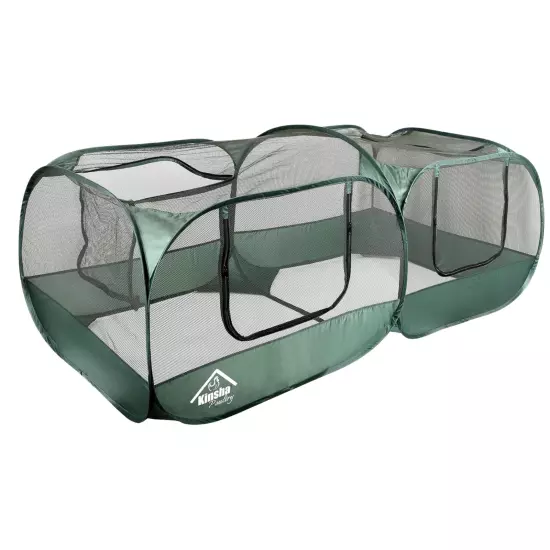 Portable Chicken Coop Chicken with a New Upgraded Detachable Bottom Cover for...