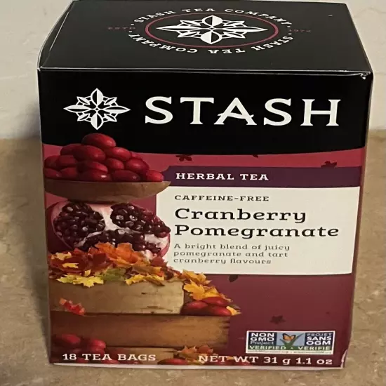 Stash Tea Cranberry Pomegranate 18 Tea Bags