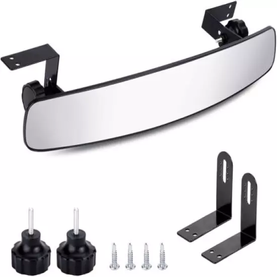 Golf Cart 16.5"INCH Extra Wide Panoramic Rear View Mirror For Yamaha EZGO Club 