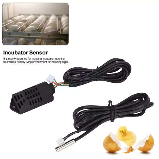 Incubator Humidity Sensor And Temperature Probe Set For Industrial Hatching LLI