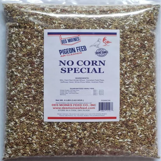 No Corn Special Pigeon Mix (13.5%) 8 lbs