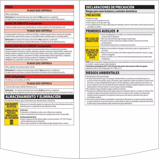 Bioadvanced 701520A Fruit, Citrus & Vegetable Insect Control for Edible Gardeni