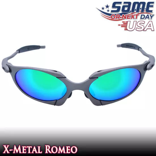 X-Romeo Metal Sunglasses with Polarized Iridium UV400 Lenses - FAST 2-3 DAY SHIP