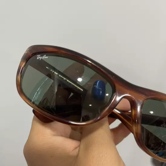 Vtg Ray-Ban BALORAMA Brown Tortoise Sunglasses