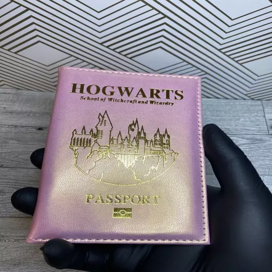 Harry Potter Passport & Vaccination Card Holder Protector Cover Travel Wallet