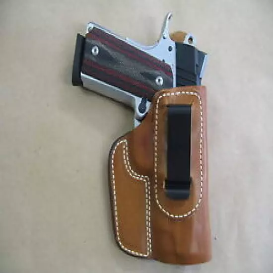 Rock Island GI Std CS 1911 IWB Leather In Waistband Concealed Carry Holster TAN 