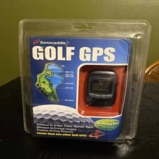 SONOCADDIE Golf GPS V100 Rangefinder NEW SEALED