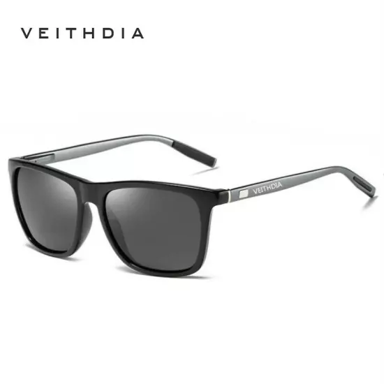 VEITHDIA HD Polarized Photochromic Sunglasses Men Aluminum Sport Driving Glasses