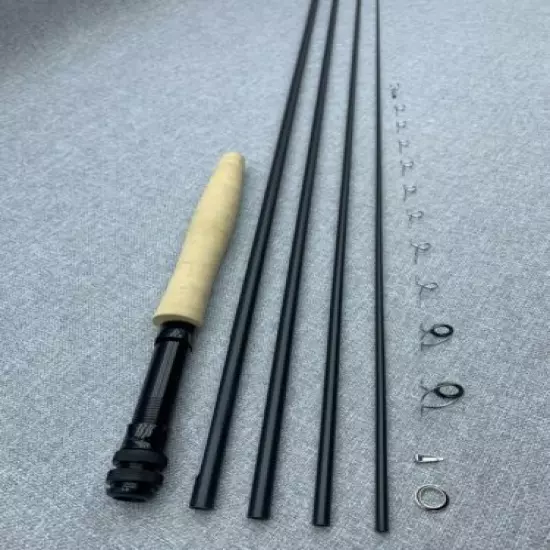 5wt 4pc 9’0” fly rod building kit with RAINSHADOW REVELATION blank