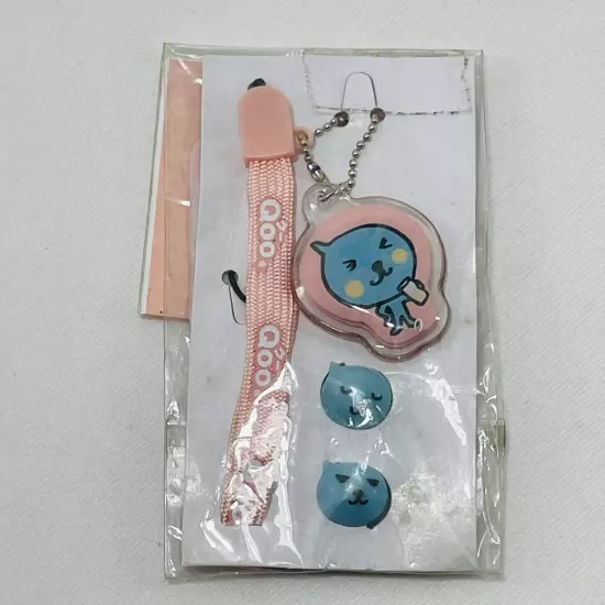 Qoo Strap Mobile Phone Figure Chain Keychain Mascot Japanese Drink Soda Charm