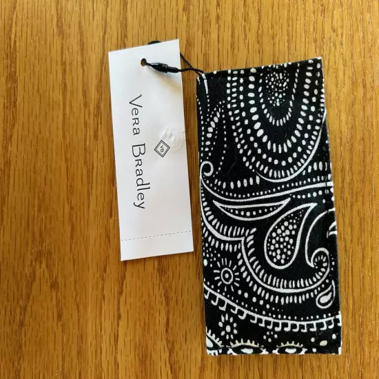 VERA BRADLEY RFID Fabric Stellar Paisley ID Case Wallet Credit Card New NWT