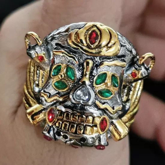 Lucky Ring, The Expendables Ross Skull Lucky movie Ring T12