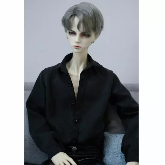 BJD Man Dolls 1/3 Cool Uncle Male Bare Resin Jointed Doll Eyes Face Makeup Toy