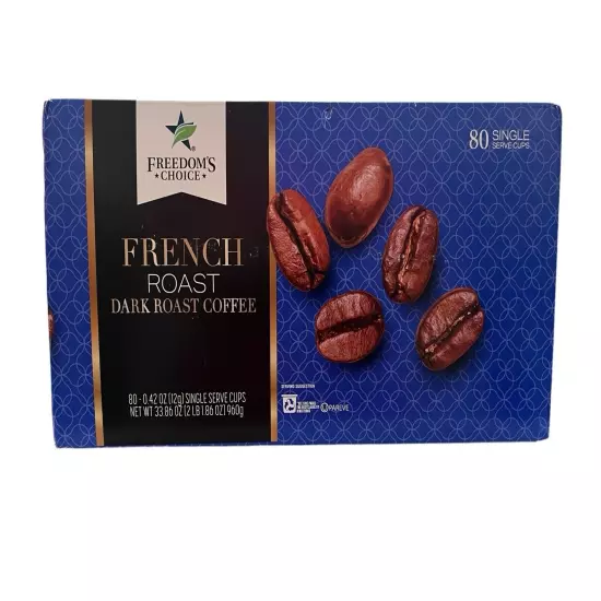 Freedom Choice French Roast 80ct K Cup