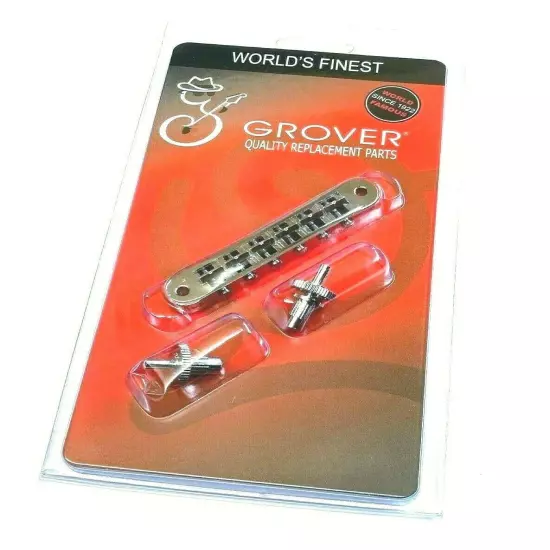 Grover Nickel Nashville Tune-O-Matic Bridge for USA Gibson Les Paul/SG® 520N