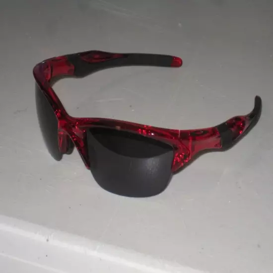 Oakley OO9144-20 Half Jacket 2.0 Sunglasses CRYSTAL RED ! super rare! ONLY ONE!