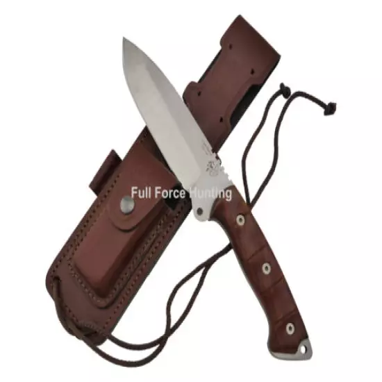 New J&V Adventure Knives Cocobolo Celtibero Full Tang Fixed Blade Knife Hunting