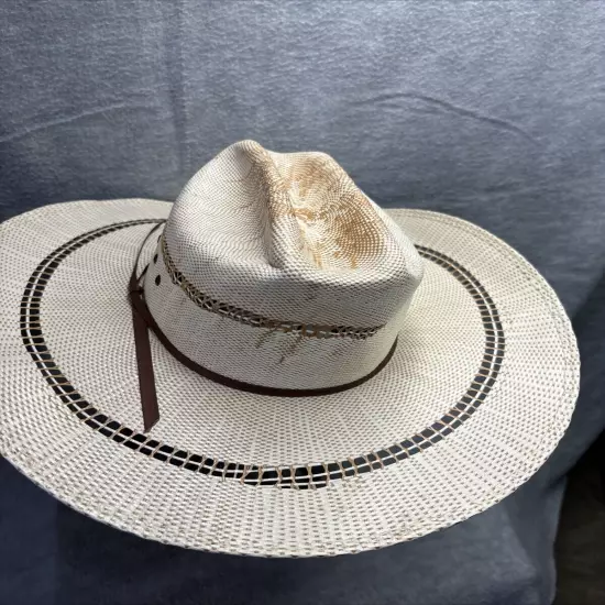 Ariat Western Rodeo 2 Cord Twisted Weave Cowboy Hat Men's S/M