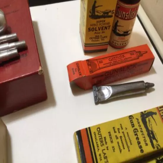 1945 GUNSLICK SHOTGUN CLEANING KIT IN ORIGINAL BOX & PAPERWORK 