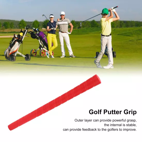 Golf Club Grip Anti Slip Rubber Golf Putter Grip Breathable For Children