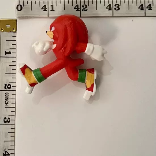 Sonic the Hedgehog KNUCKLES Cake Topper 2.5"