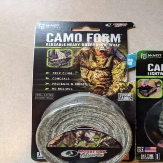 McNett Tactical Camo Form Protective Stretch Fabric Tape Wrap