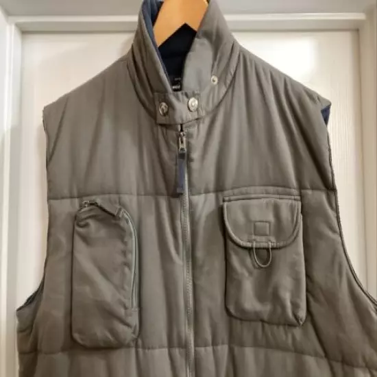 Men’s Wear 1 First Fall/Winter Hunting Fishing Vest Gray Size XL