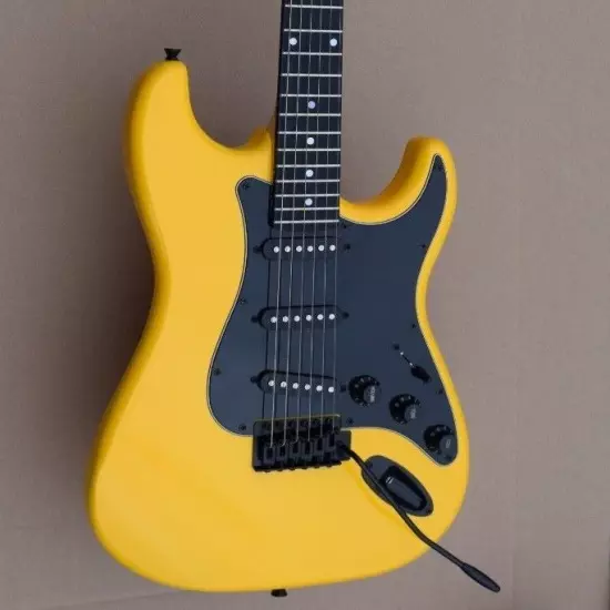 Groove TM Electric Guitar S/S/S Modern Yellow (Free Shipped USA/CANADA)