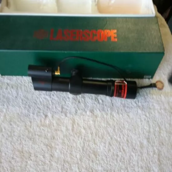 Handgun scope 2x20. HAKKO JAPAN, WITH LASER AND SWITCH, NIB, LASERAIM 