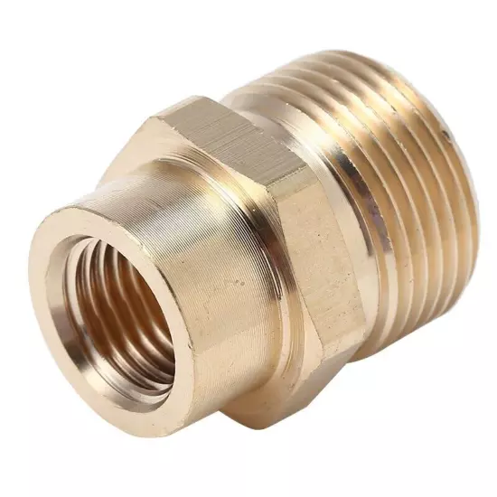 Long Life Male Adaptor M22 Internal And External Thread 1Pcs 1pc Brass