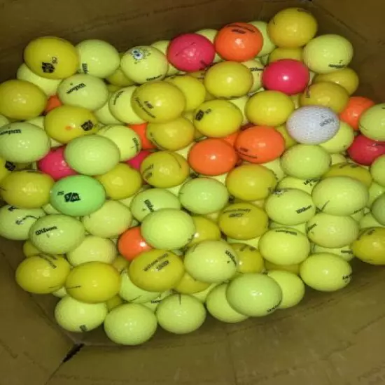 190 Mint Condition COLORED Golf Balls - FREE SHIPPING - AAAAA