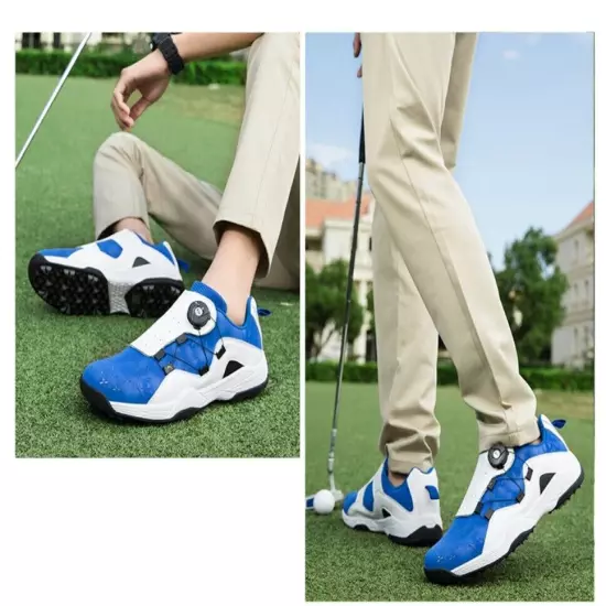 Men's and Women's Waterproof Golf Shoes Outdoor Non-slip Golf Training Shoes