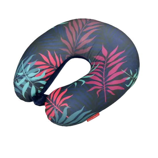 Colorful U Shaped Travel Pillow Neck Support Head Rest Airplane Sleep Cushion