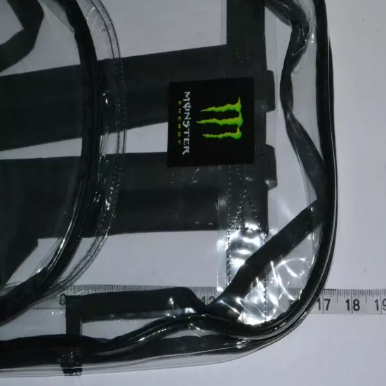 Monster Energy Drink Clear Backpack