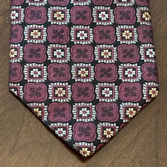 Pronto Uomo Couture 100% Silk Men’s Neck Tie Made In China