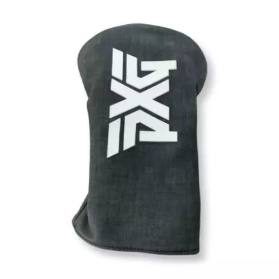 *PREOWNED* PXG LIFTED DRIVER HEAD COVER CHARCOAL - WHITE 0634