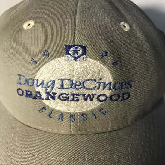 1996 Doug DeCinces Orangewood Golf Classic Adjustable Strap Baseball Cap Hat 