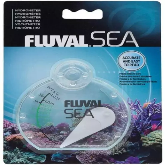 Fluval Sea Hydrometer for Aquariums Medium Saltwater - Free Shipping 3E *NEW* 