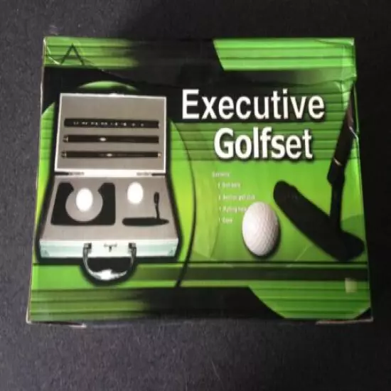 Executive Travel Golf Set with Metal Case