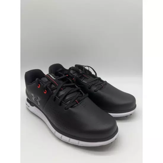 Under Armour UA HOVR Fade 2 Spikeless Golf Black Wide E Shoes Men’s Size 8 NEW