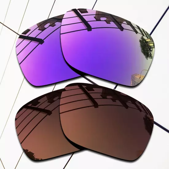 TRUE POLARIZED Replacement Lenses for-Oakley Fuel Cell OO9096 Multi-Colors