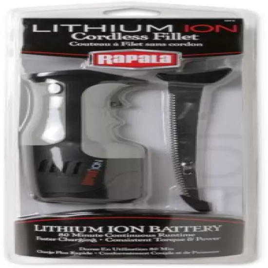 Rapala RRFN Lithium Ion Cordless Fillet Knife NIP